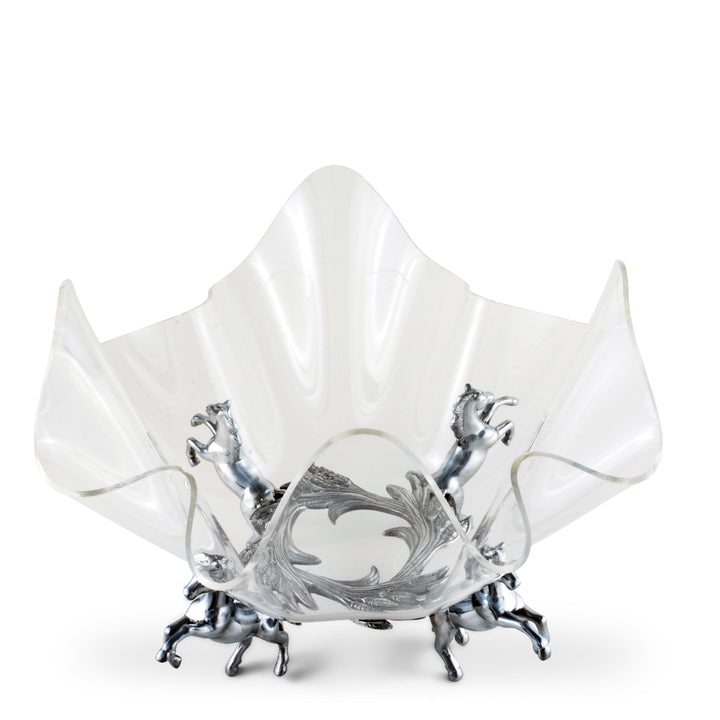 Horse Stand Acrylic Bowl 14