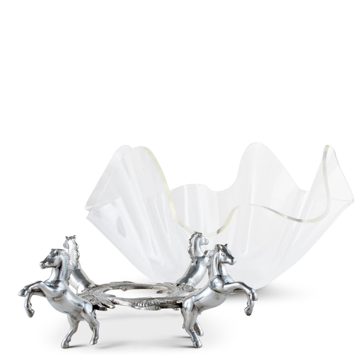 Horse Stand Acrylic Bowl 14