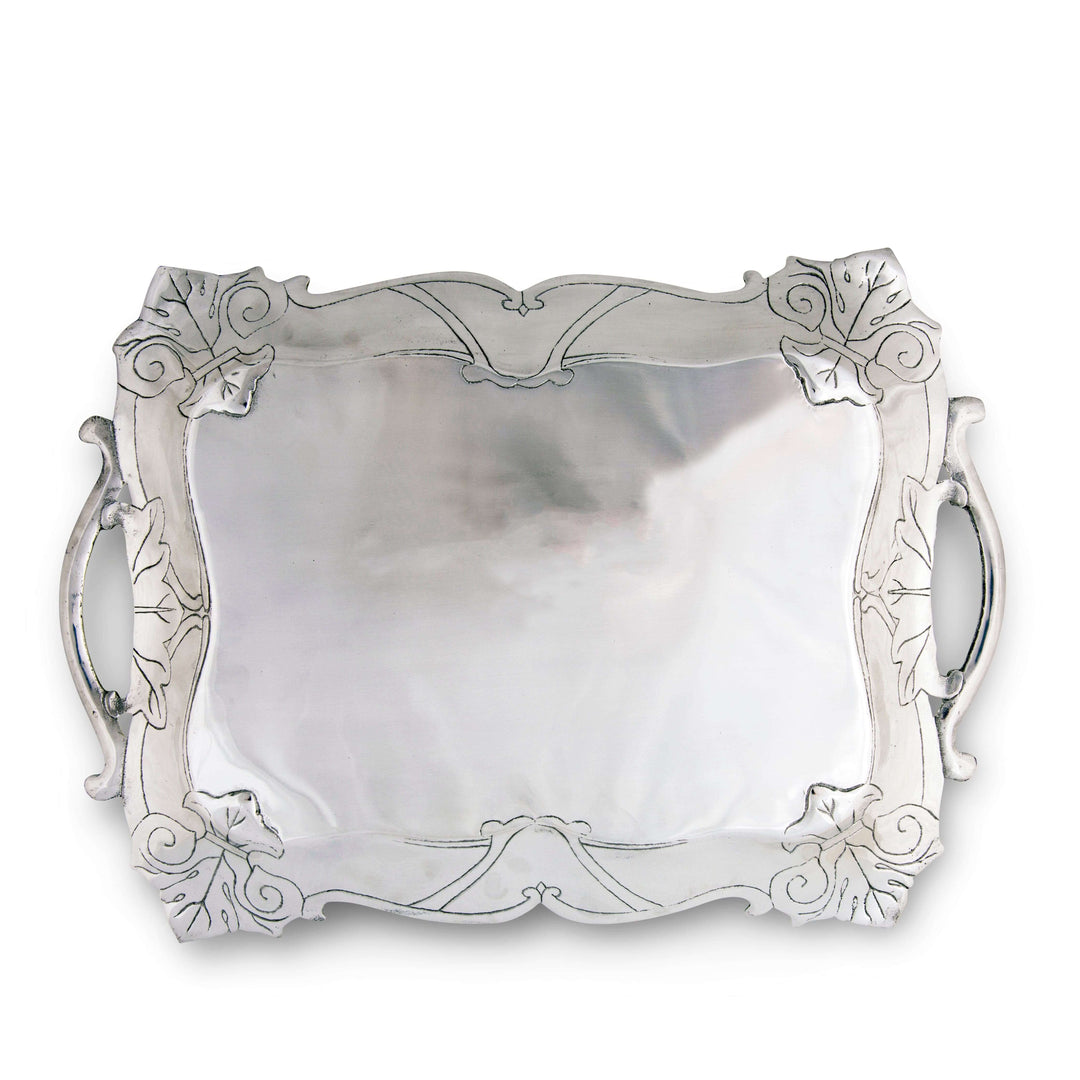 Fleur-De-Lis Rectangle Tray