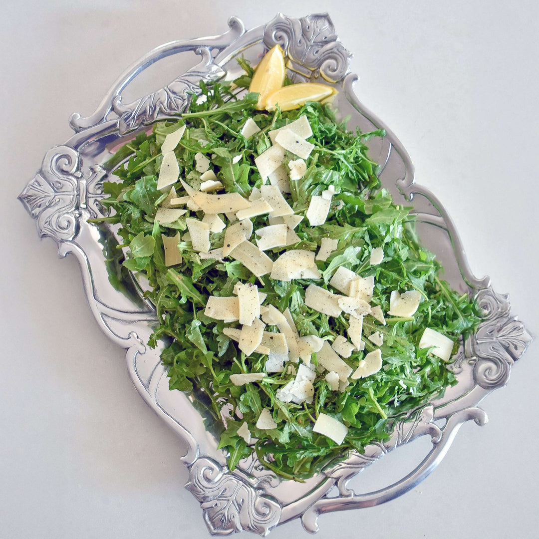 Fleur-De-Lis Rectangle Tray