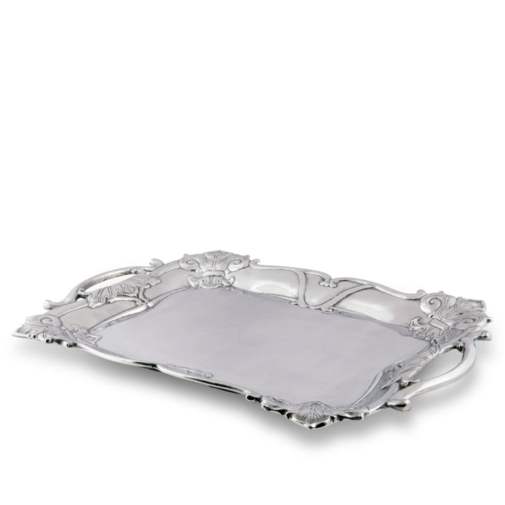 Fleur-De-Lis Rectangle Tray