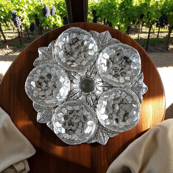 Artichoke 5 Section Snack Tray
