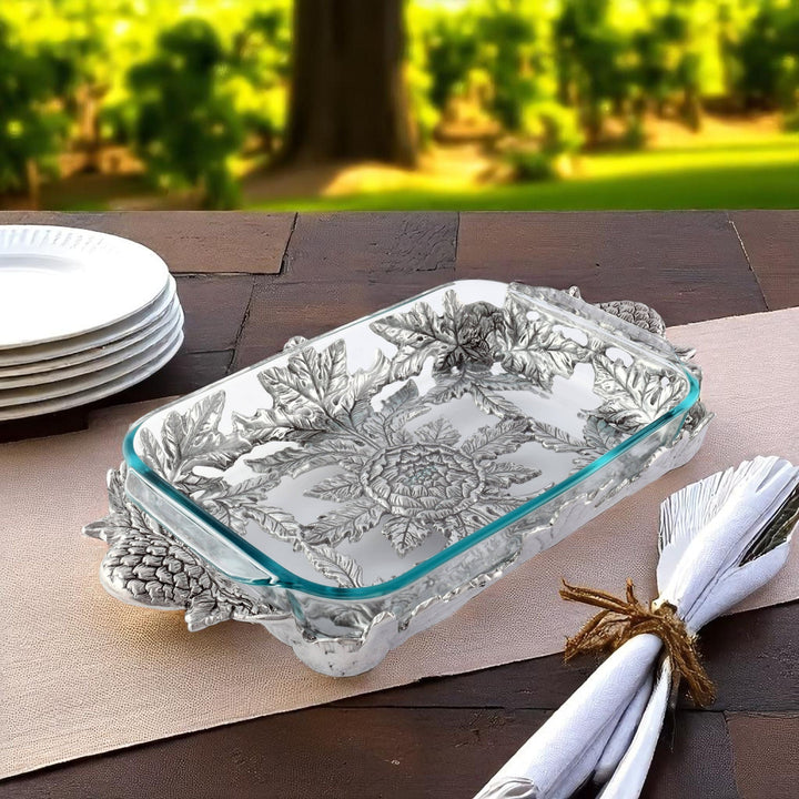 Artichoke Pyrex Holder 3qt