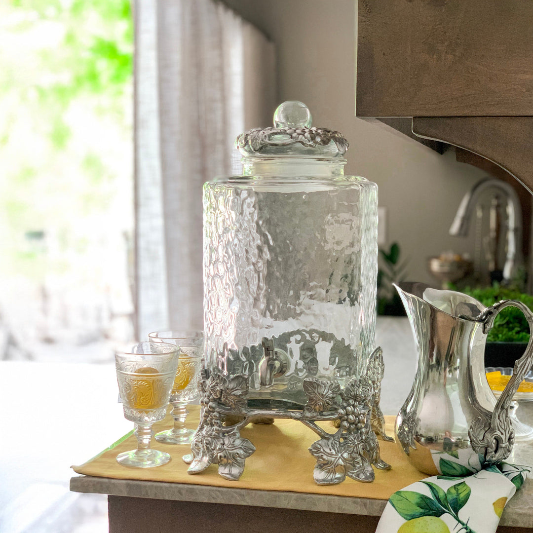 Elevated Grape Beverage Server