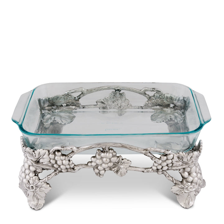 Elevated Grape Pyrex Holder 3qt