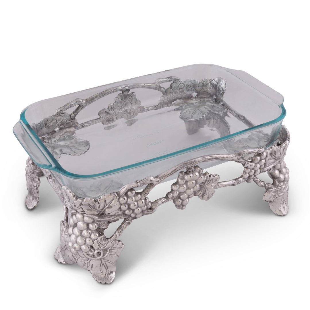 Elevated Grape Pyrex Holder 3qt