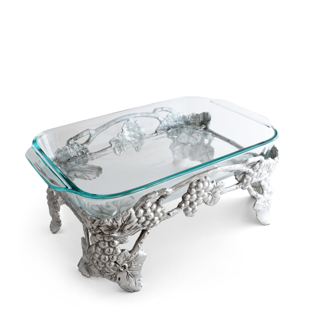 Elevated Grape Pyrex Holder 3qt