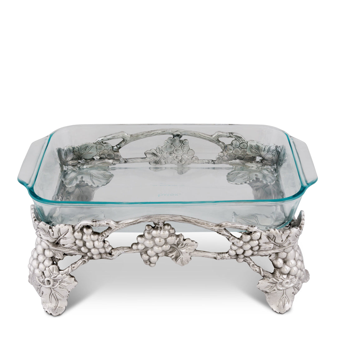 Elevated Grape Pyrex Holder 3qt