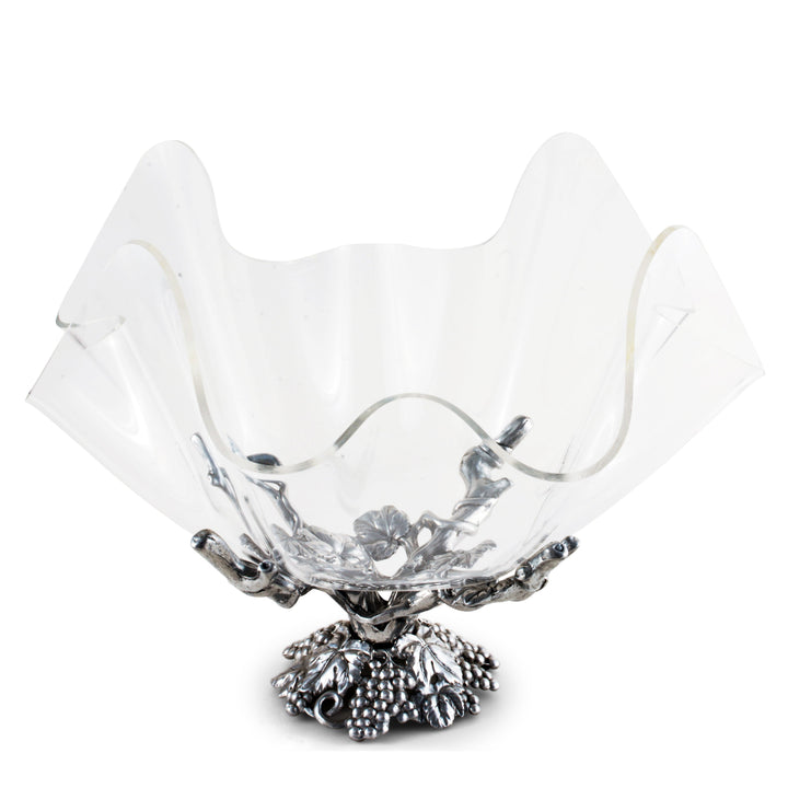 Grapevine Stand Acrylic Bowl 14