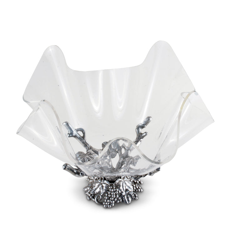 Grapevine Stand Acrylic Bowl 14
