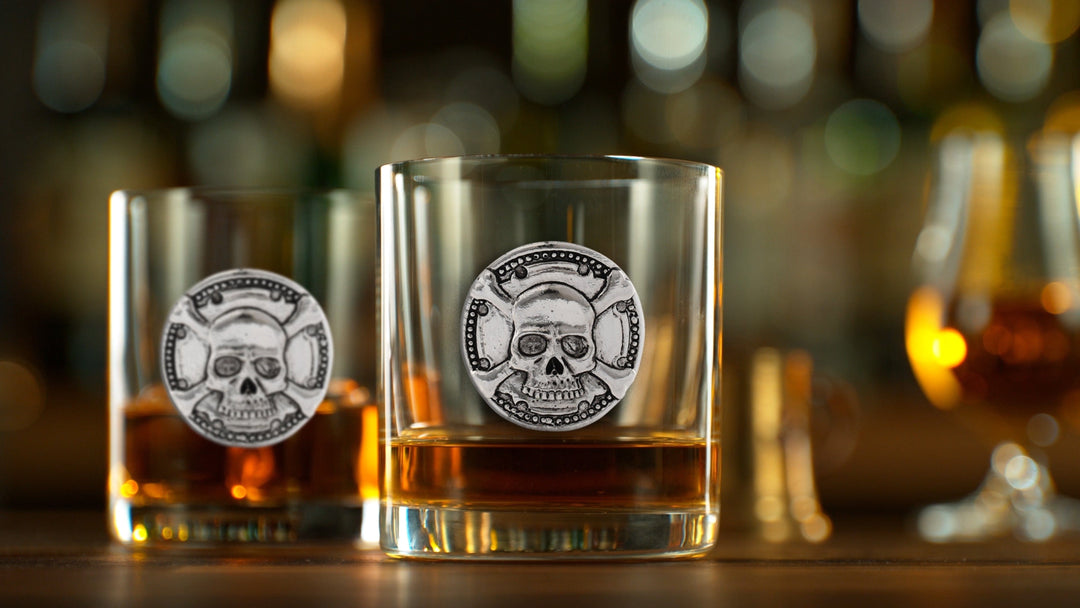 Skull Bar Glasses Set of 4