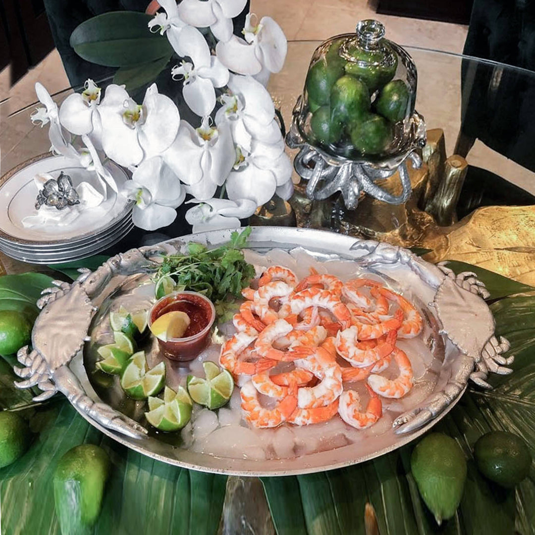 Crab Oval Platter