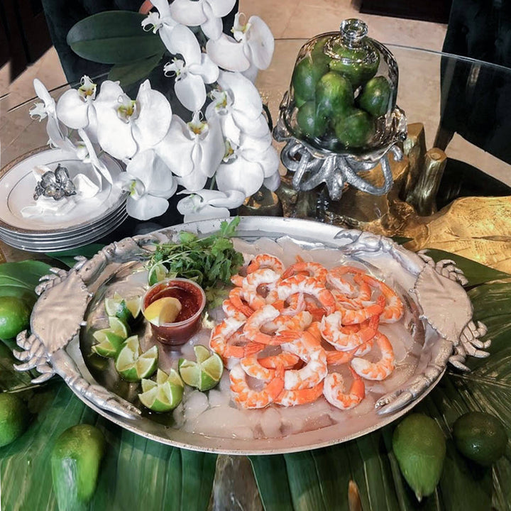 Crab Oval Platter