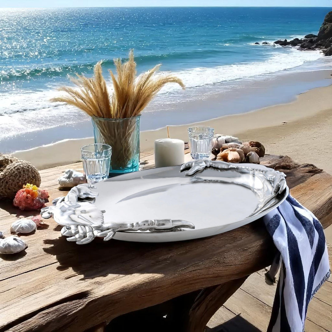 Crab Oval Platter