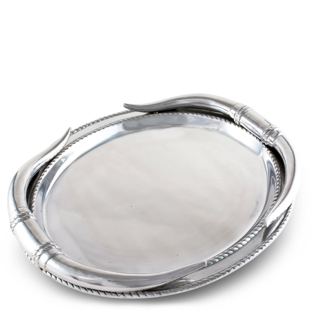 Longhorn Oval Platter