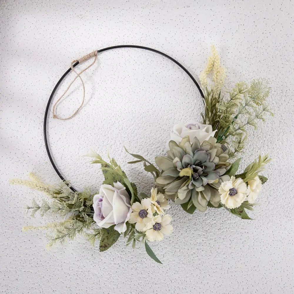 Artificial Flower Wreath