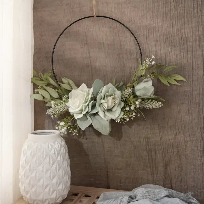 Artificial Flower Wreath