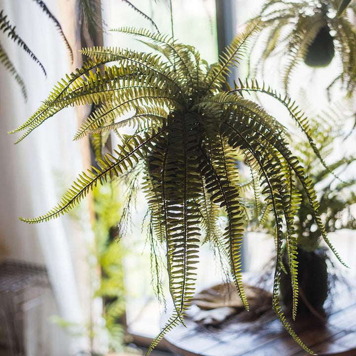 Artificial Plant Hanging Fern Plant Décoration