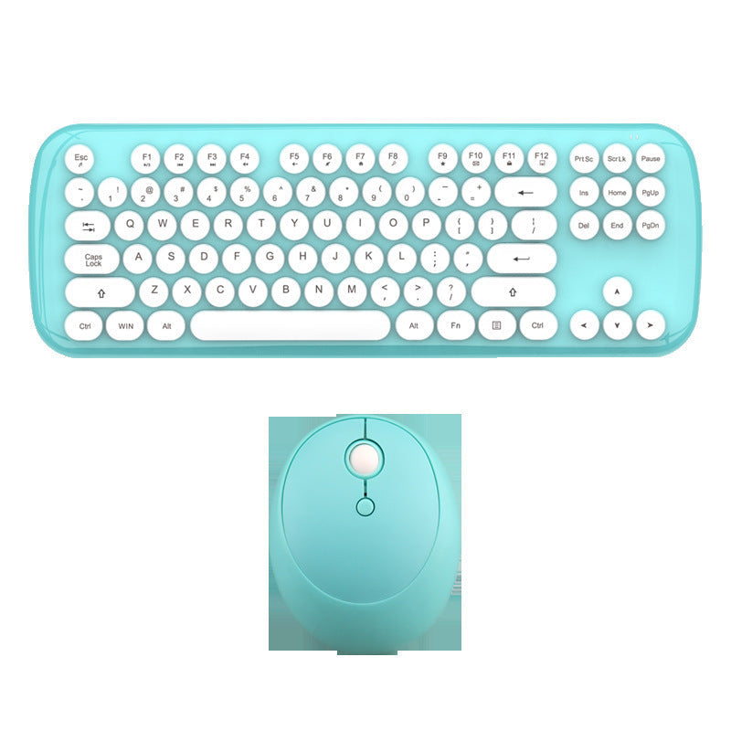 MOFii Round-Key Wireless Keyboard & Mouse Set