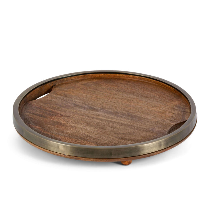 Mango Wood Round Trays