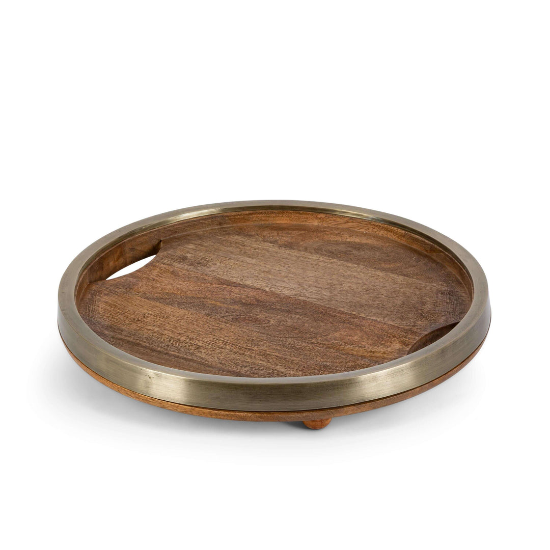 Mango Wood Round Trays