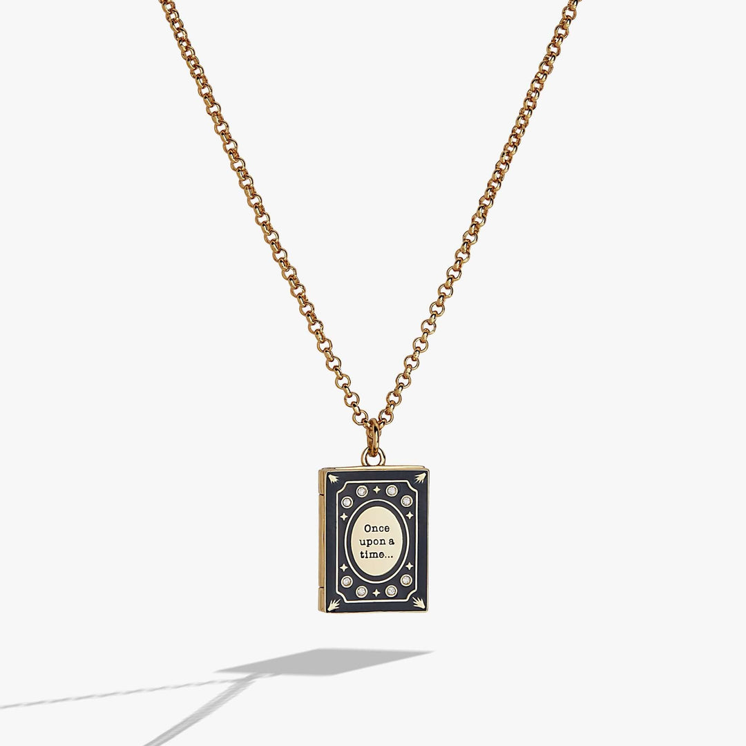 Once Upon a Time Book Locket Necklace