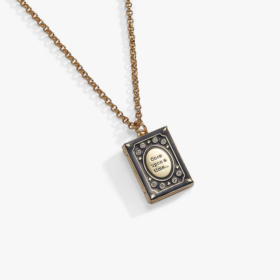 Once Upon a Time Book Locket Necklace