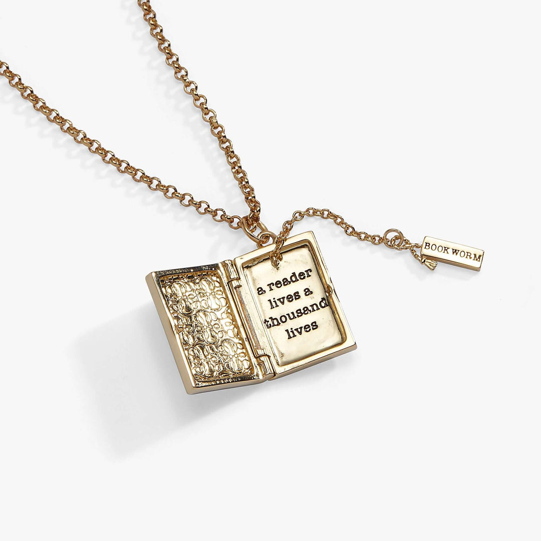 Once Upon a Time Book Locket Necklace