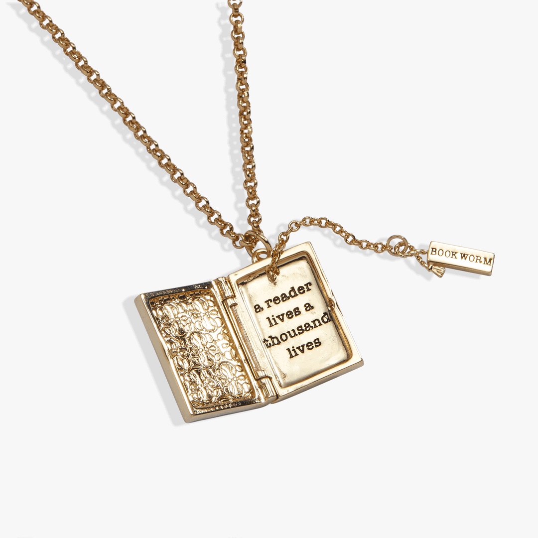 Once Upon a Time Book Locket Necklace