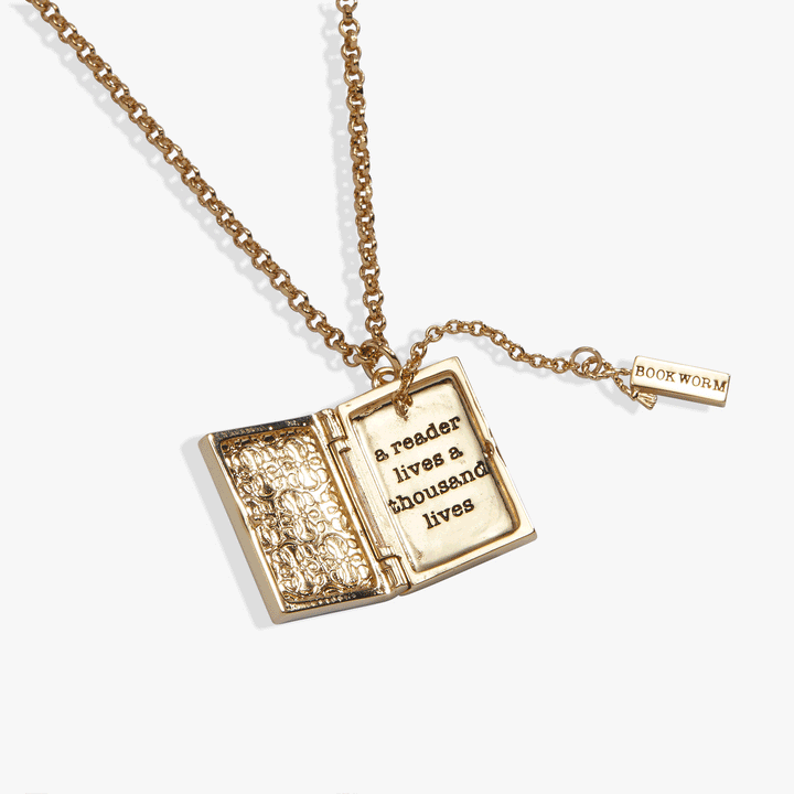 Once Upon a Time Book Locket Necklace