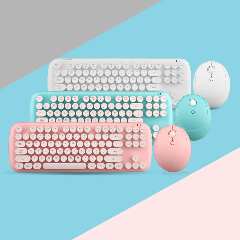 MOFii Round-Key Wireless Keyboard & Mouse Set