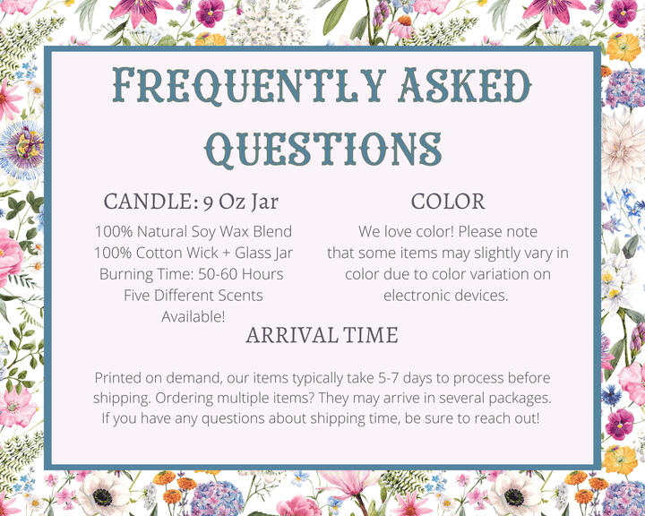 Who Said Romance Is Dead Soy Blend Candle