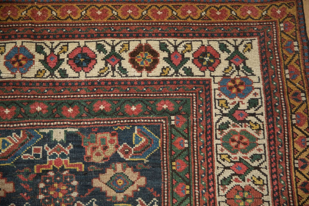 1910s Antique Persian Mahal Carpet with Herati Field Design