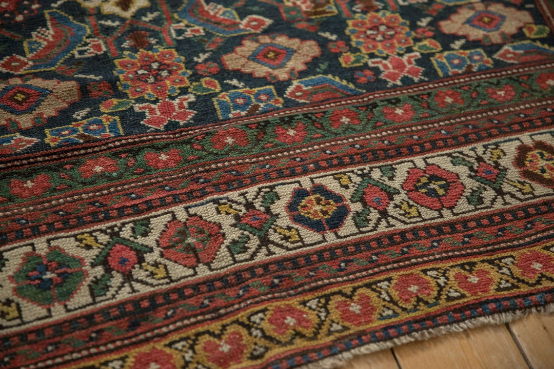 1910s Antique Persian Mahal Carpet with Herati Field Design