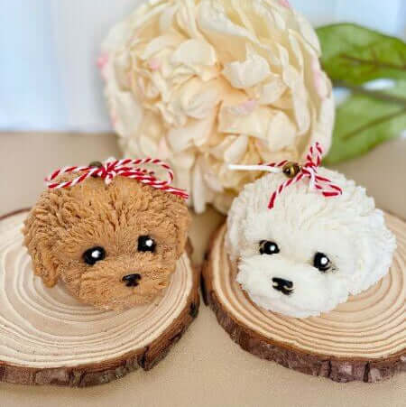 Puppy Face Soy Wax Candle