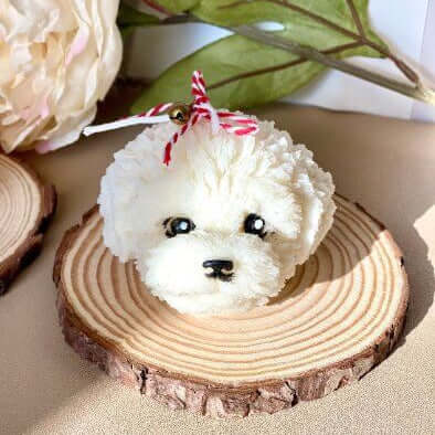 Puppy Face Soy Wax Candle