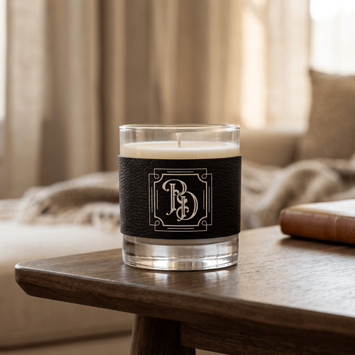 Dark and Stormy Cocktail Soy Candle