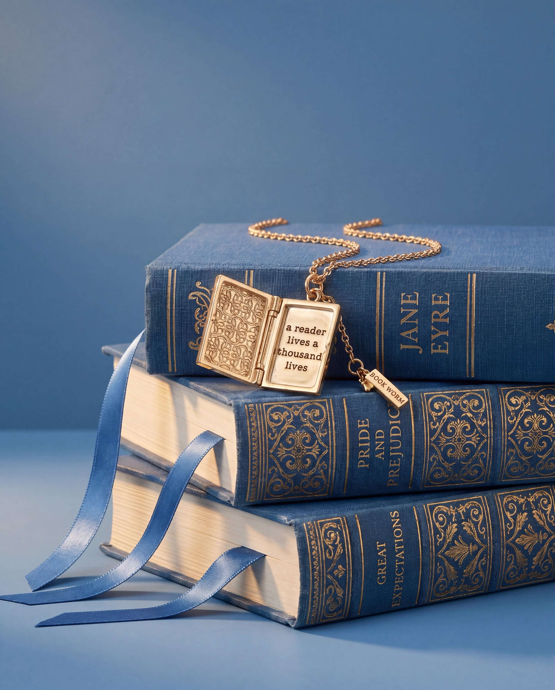 Once Upon a Time Book Locket Necklace