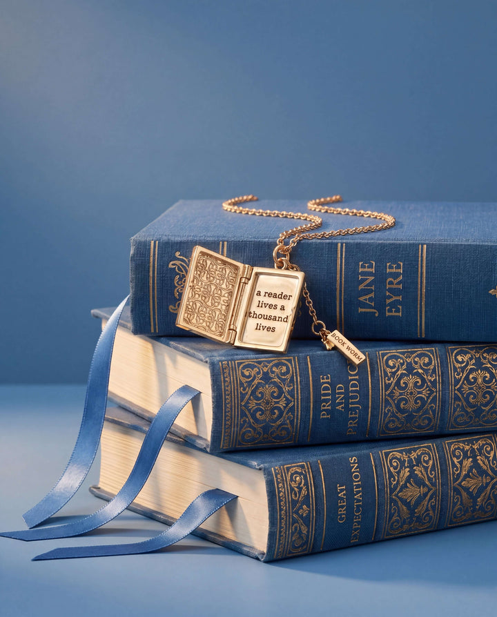 Once Upon a Time Book Locket Necklace