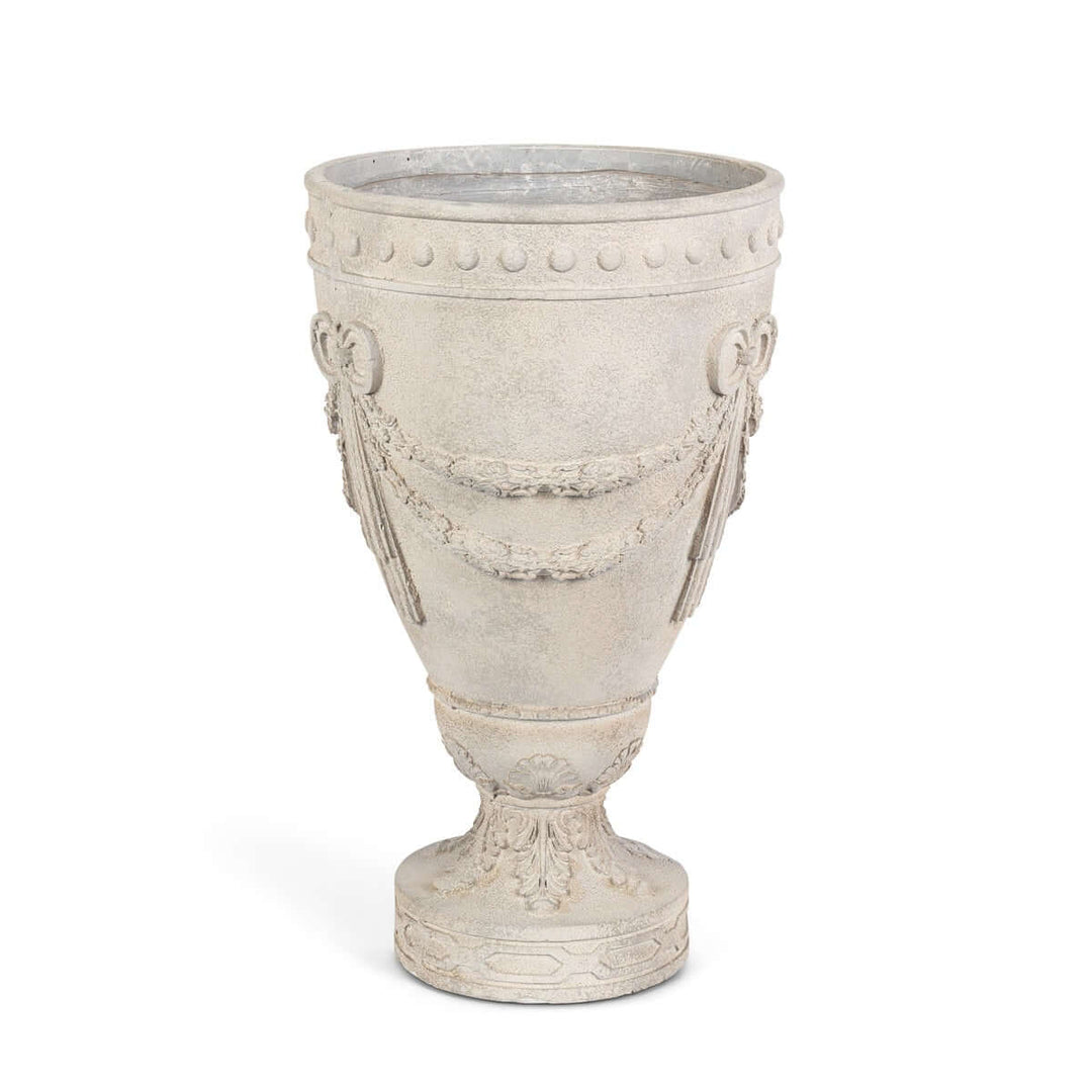 Floral Swag Urn