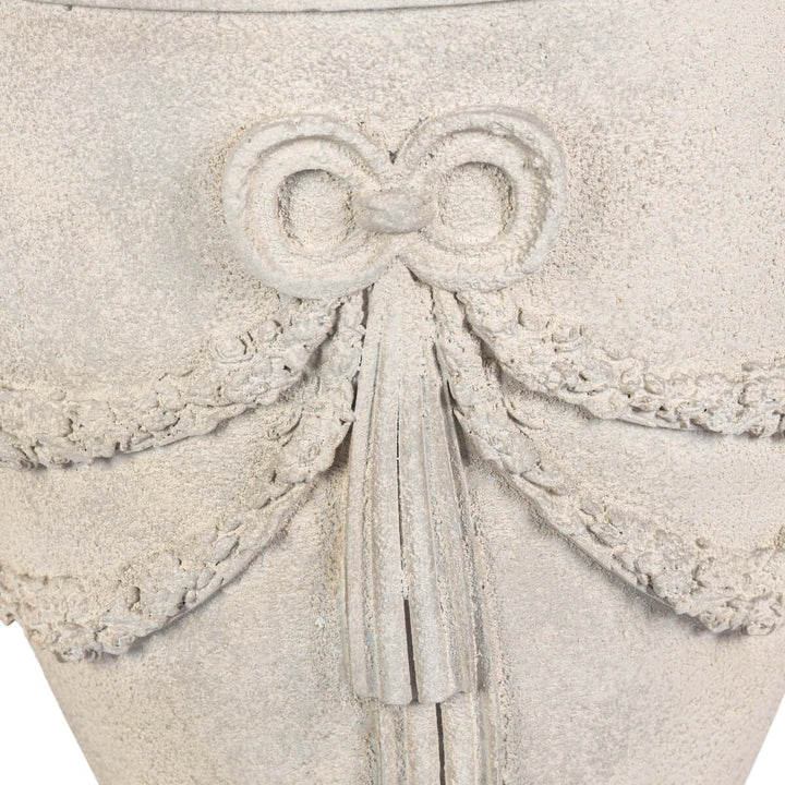 Floral Swag Urn