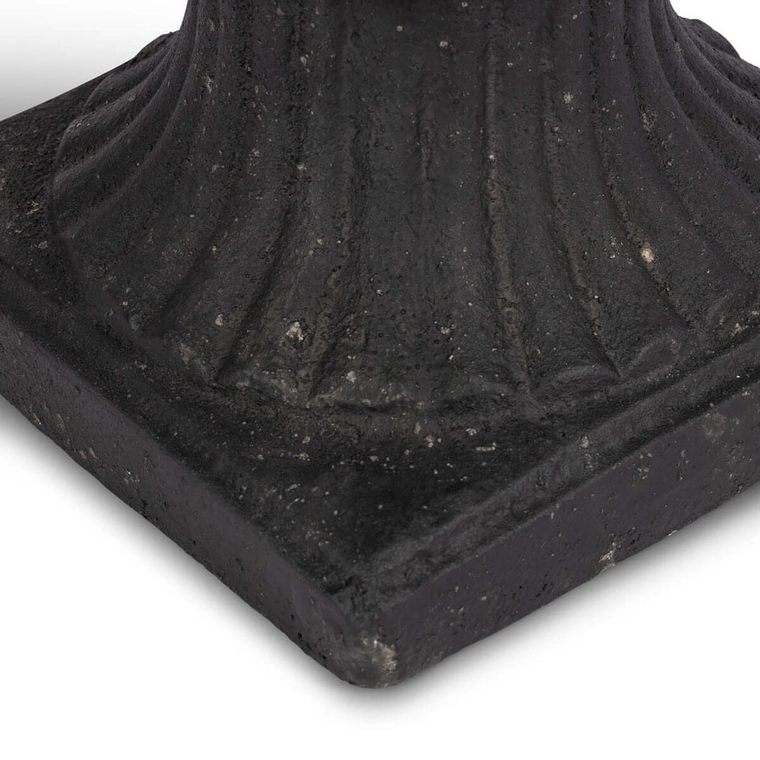 Lattice Weave Urn, Black