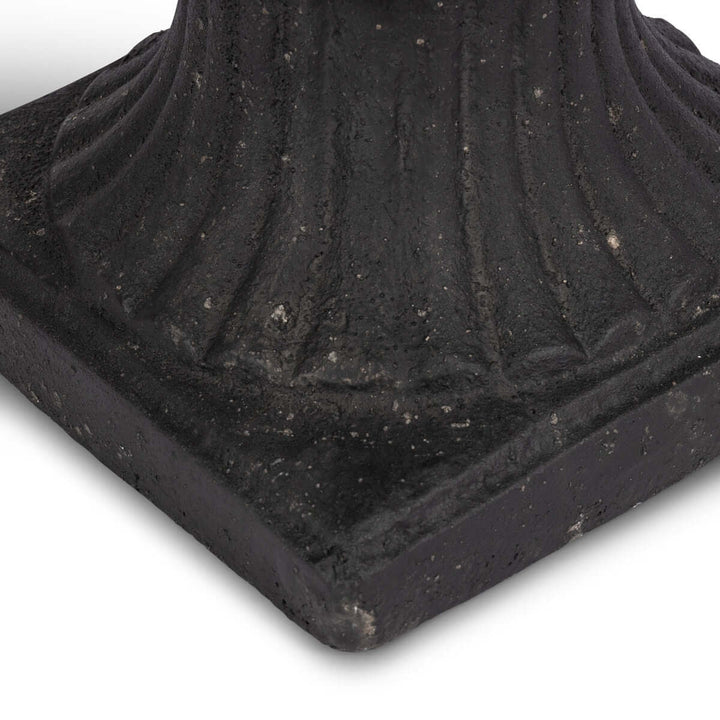 Lattice Weave Urn, Black
