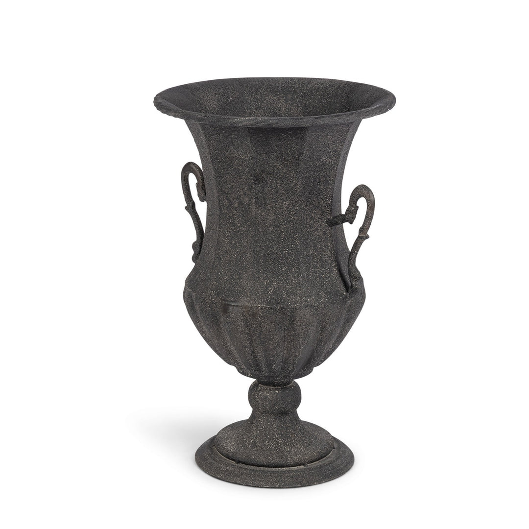 Amphora Urn, Noir, 20.9"H