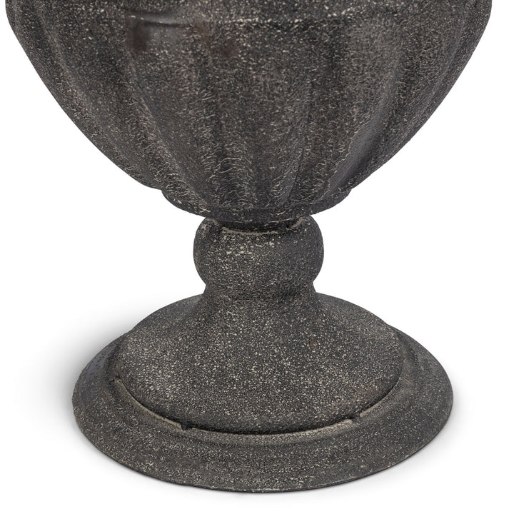 Amphora Urn, Noir, 20.9"H