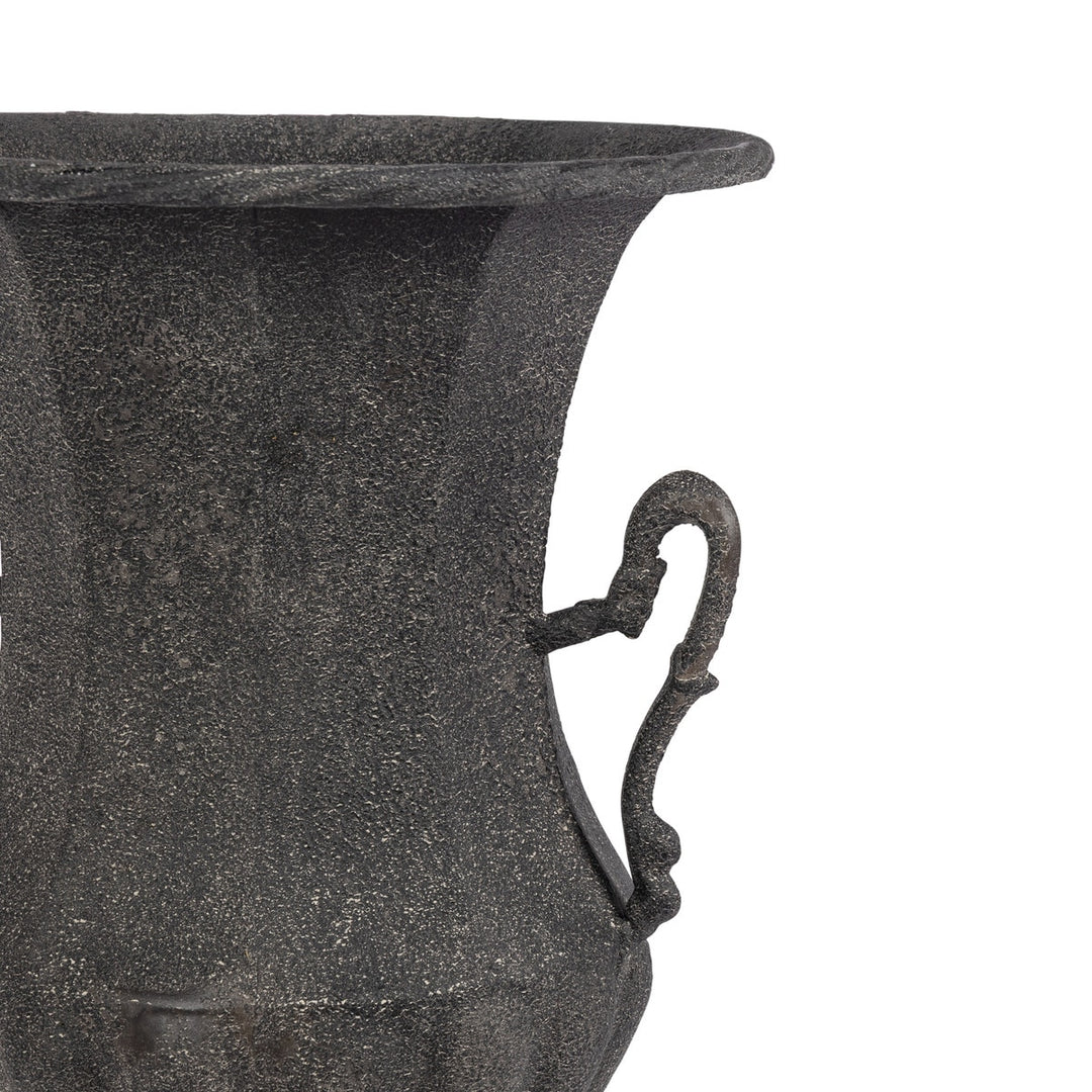 Amphora Urn, Noir, 20.9"H