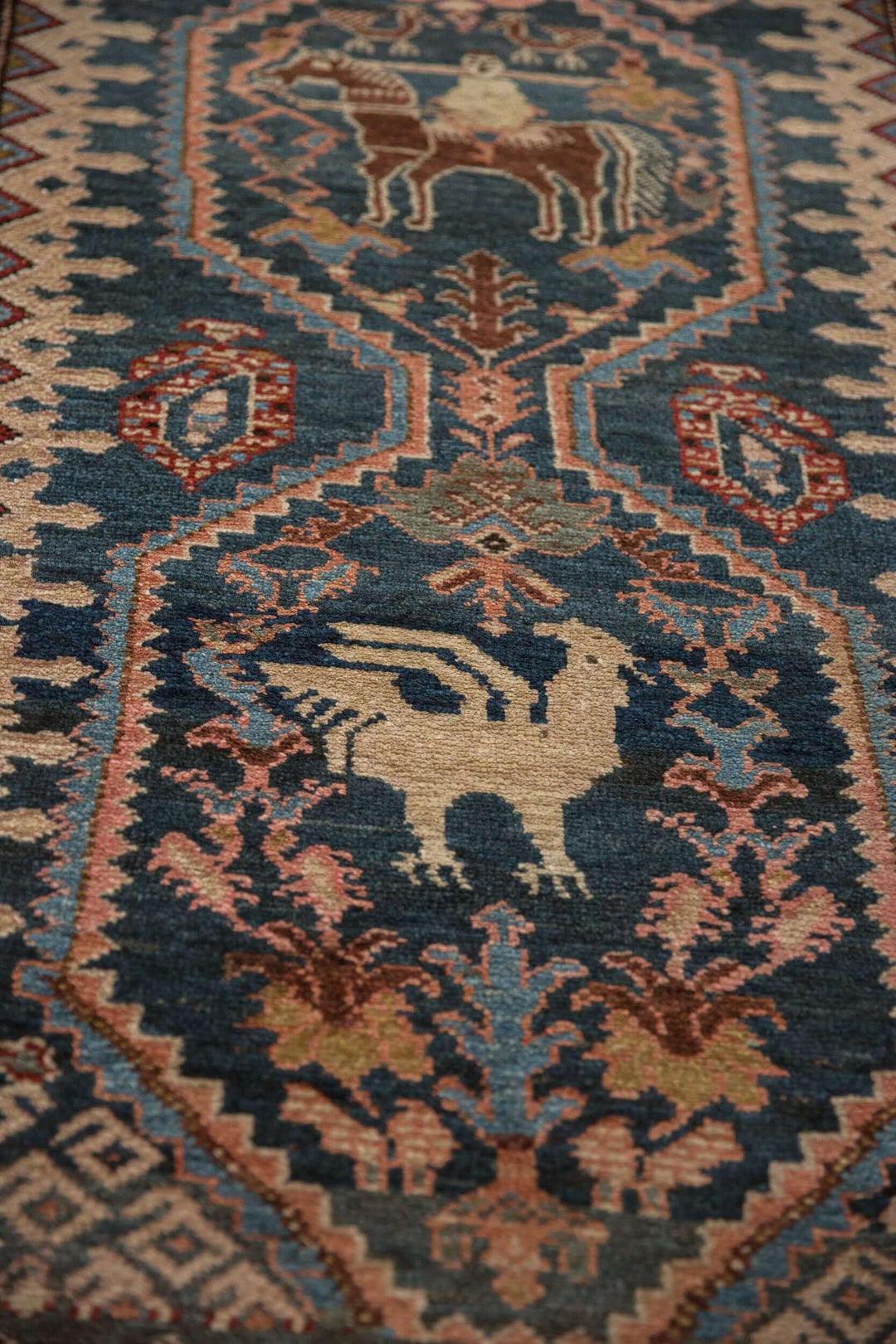 1920s Antique Persian Malayer Rug Runner