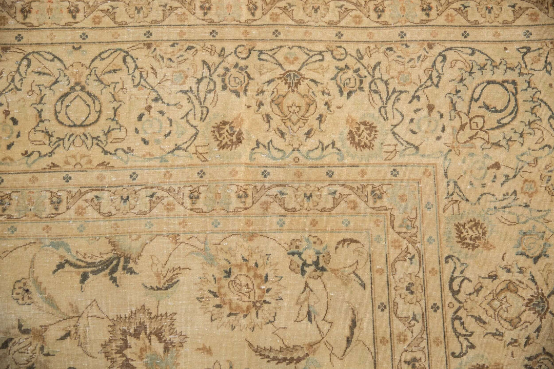 Hand-Knotted 1950s Persian Kashan Carpet