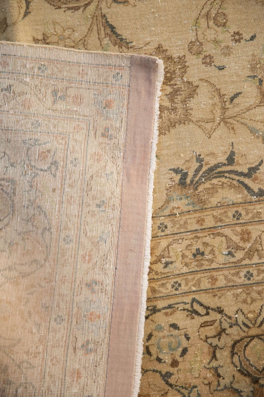 Hand-Knotted 1950s Persian Kashan Carpet