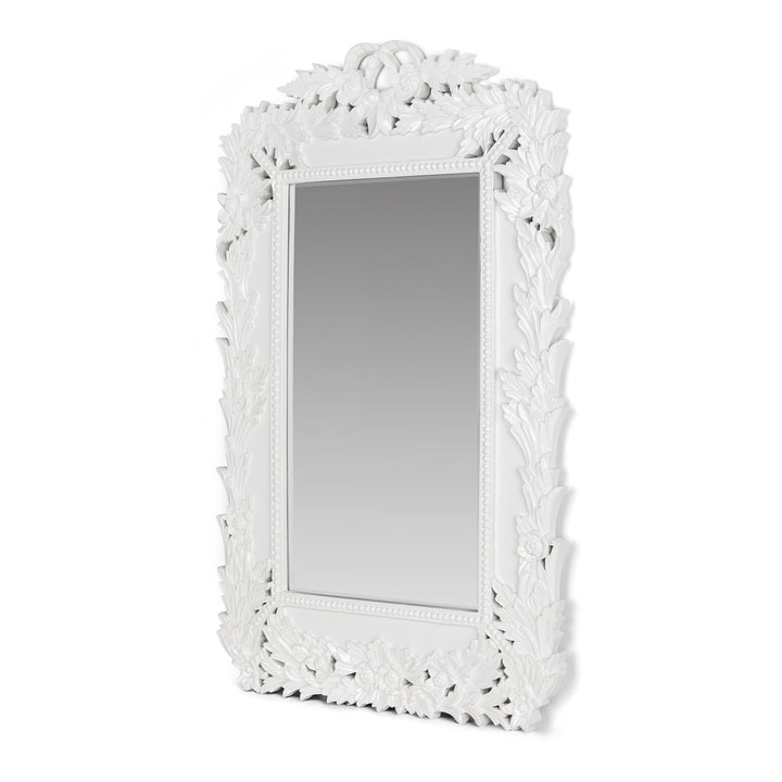Laurelcrest Mirror, White